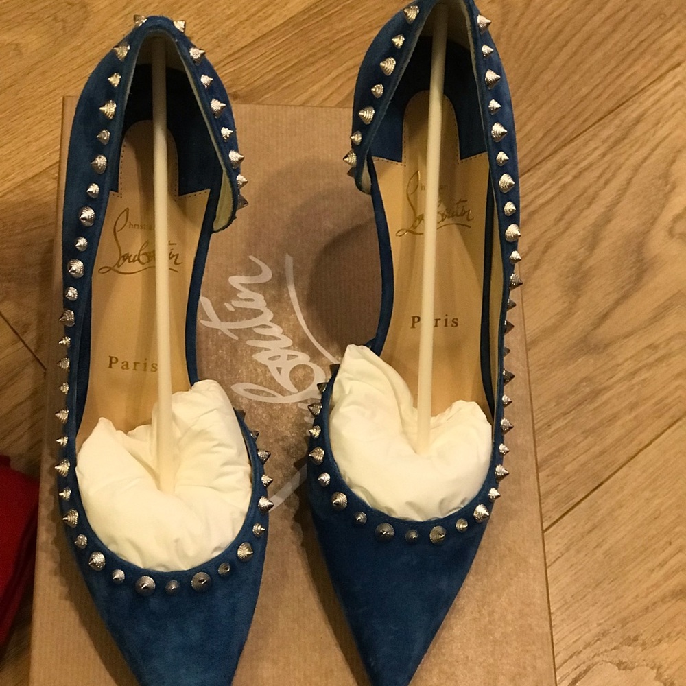 Louboutin Irishell 85 Veau Velours - Picture 5 of 5